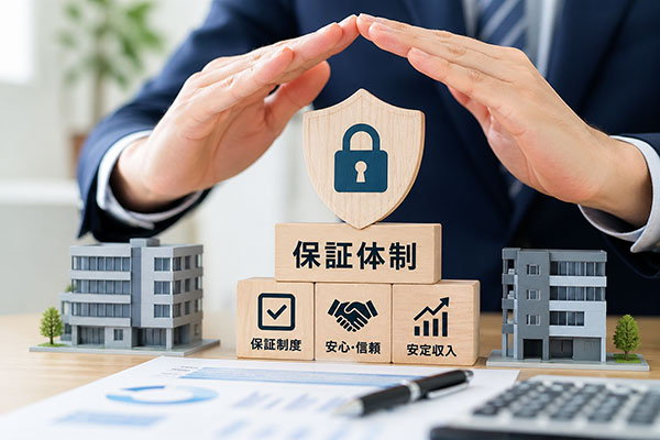 滞納リスクを最小限に抑える保証体制